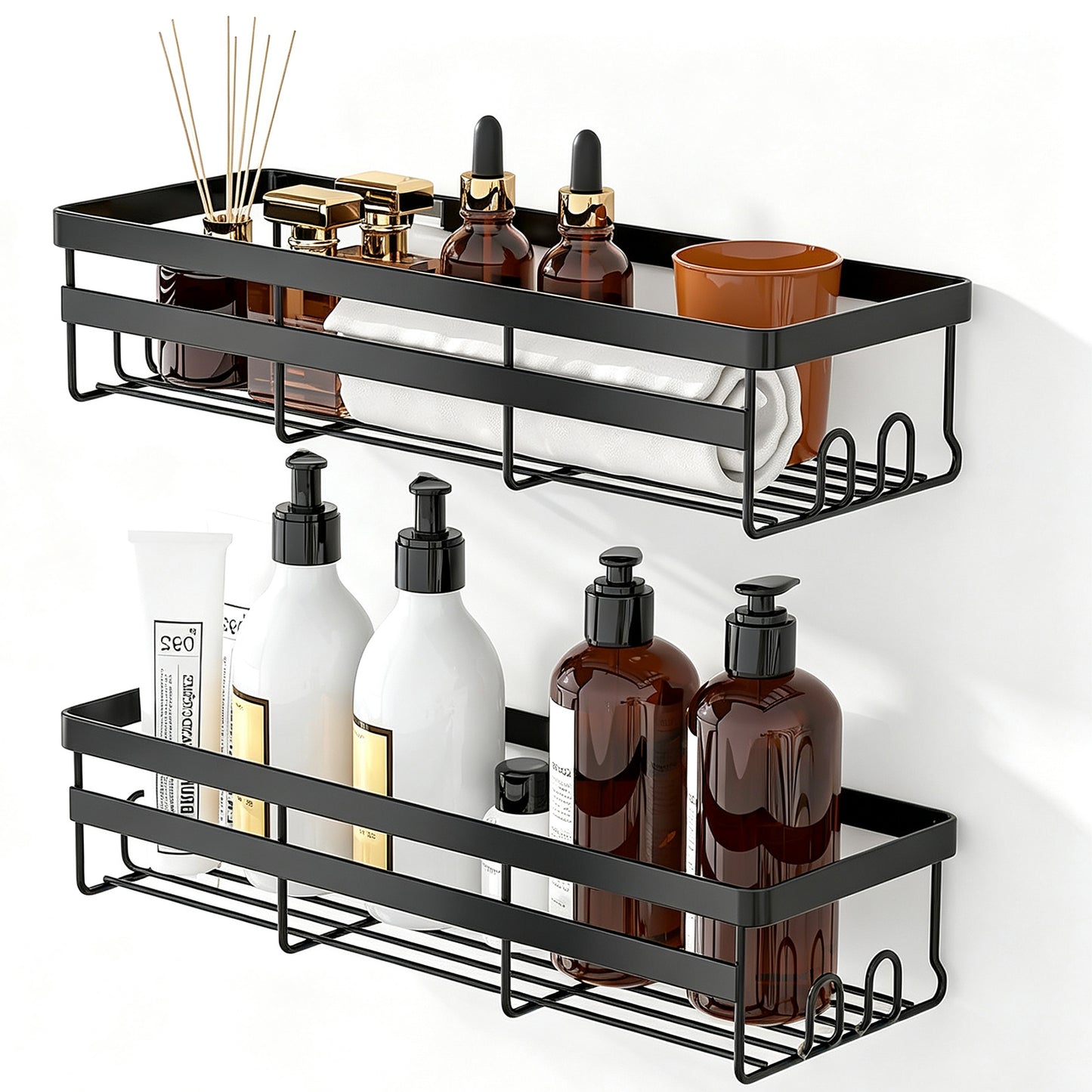 Stainless Steel Shower Caddy Set