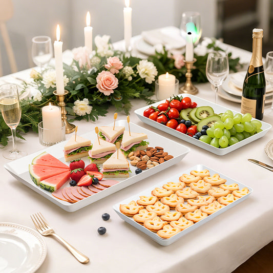 3-Piece Serving Tray Set