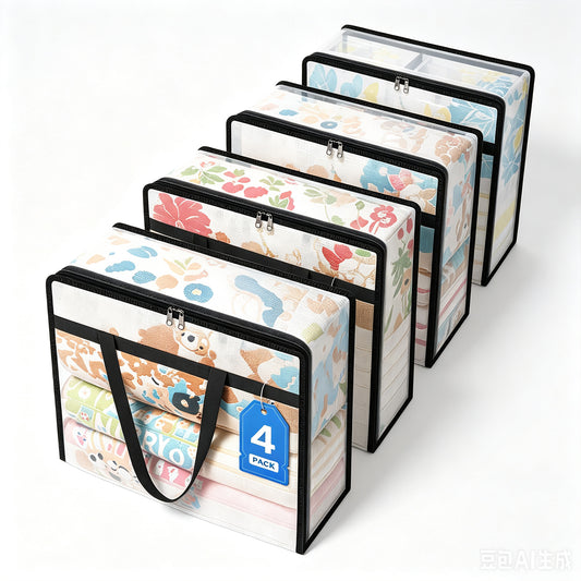 Clear Storage Bag Set