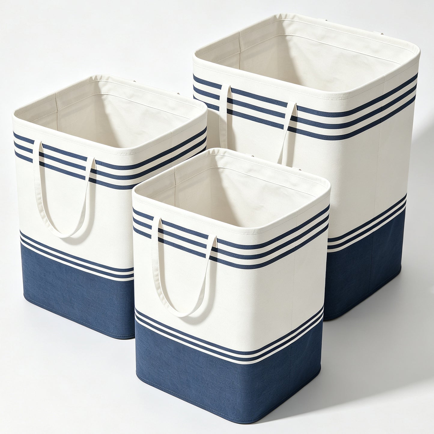 3-Pack Large Laundry Hamper Set