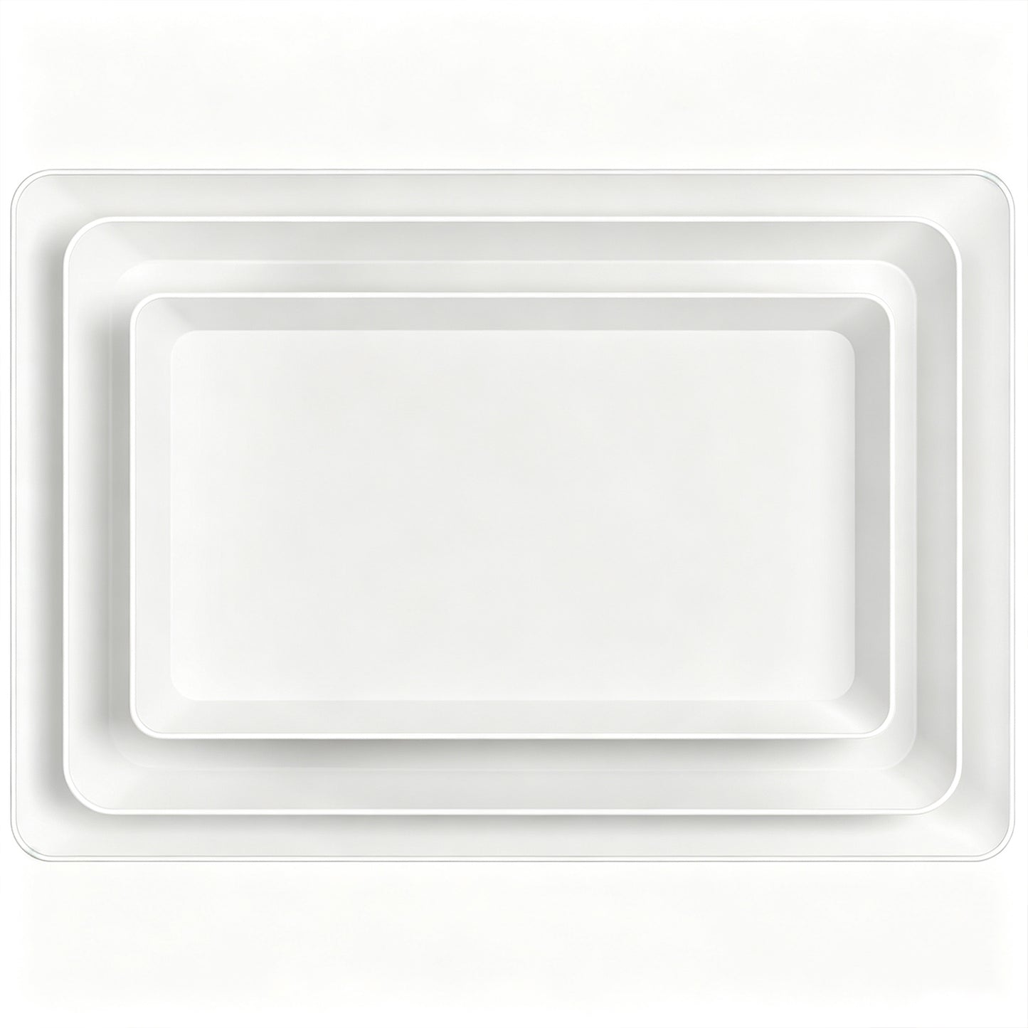 3-Piece Serving Tray Set