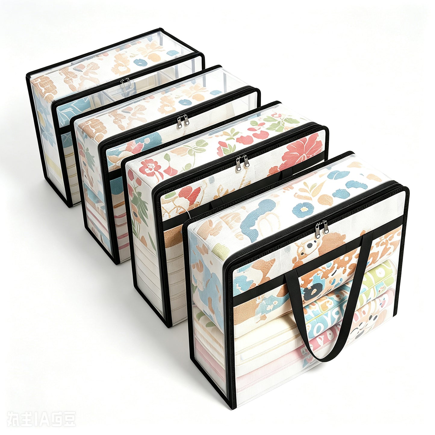 Clear Storage Bag Set