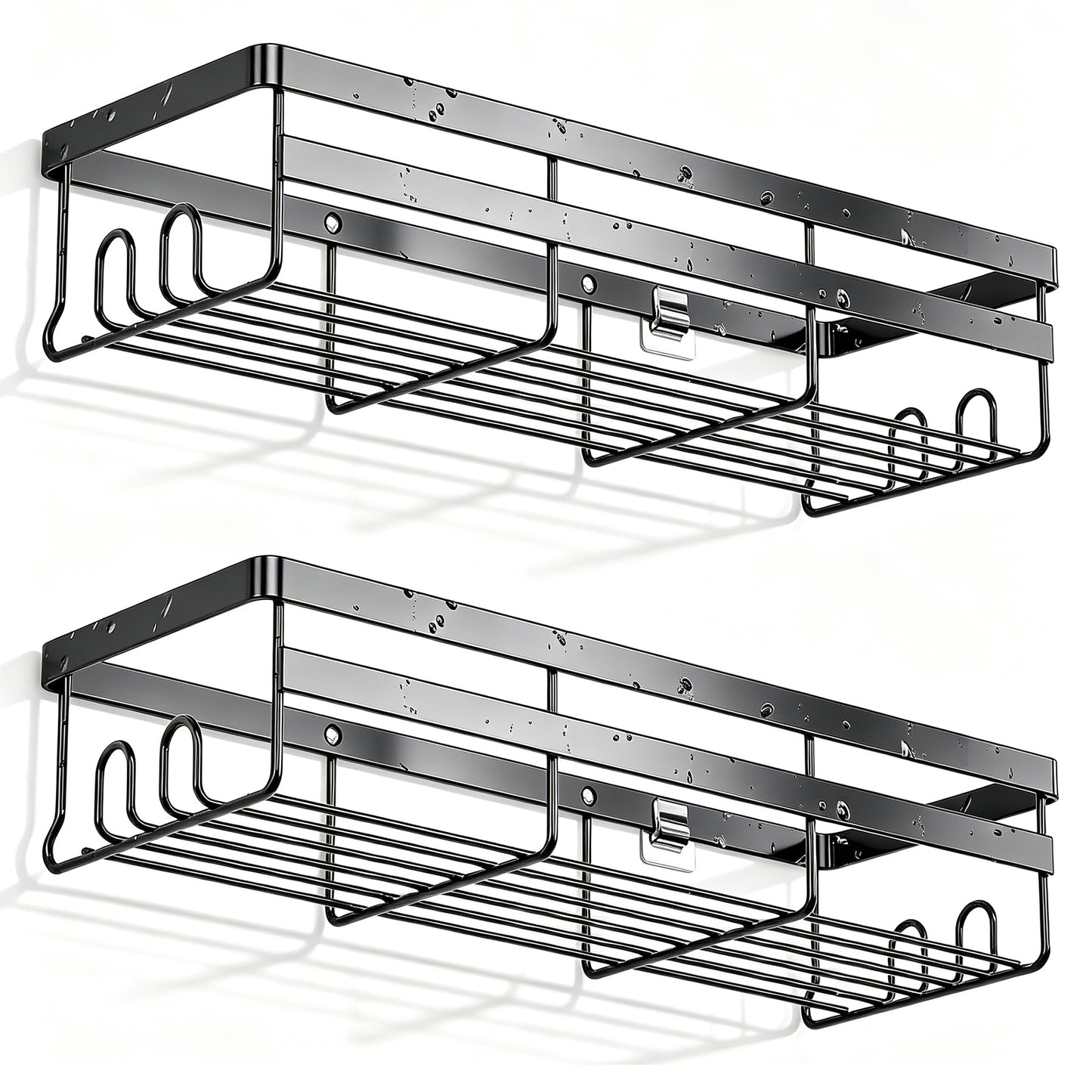 Stainless Steel Shower Caddy Set