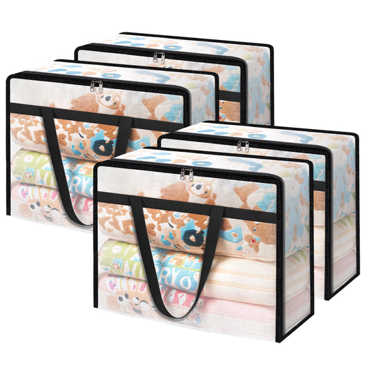 Clear Storage Bag Set